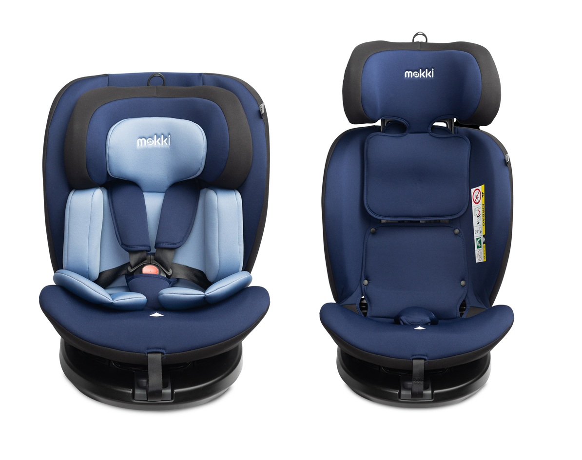 fotelik caretero mokki i-size 40-150cm do 36kg navy